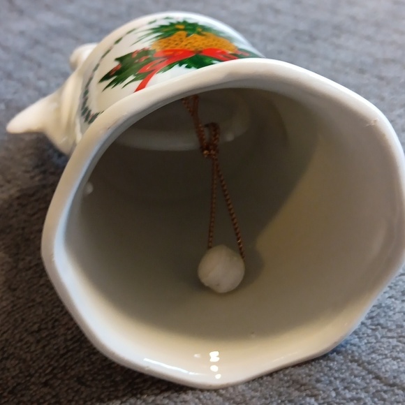 1987 Pineapple Christmas Bell Vintage 80s Holiday Home Decor Farmhouse - Picture 6 of 8